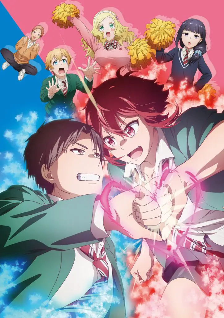 Tomo-chan Is a Girl Anime Blu-ray Volume 1 box cover art