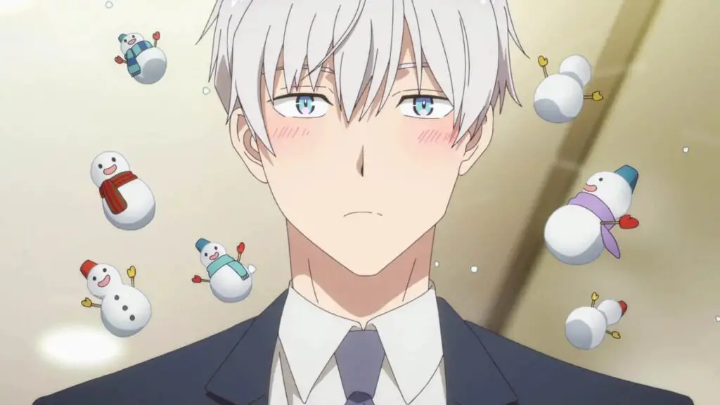 The Ice Guy and His Cool Female Colleague (Koori Zokusei Danshi to Cool na Douryou Joshi) anime visual