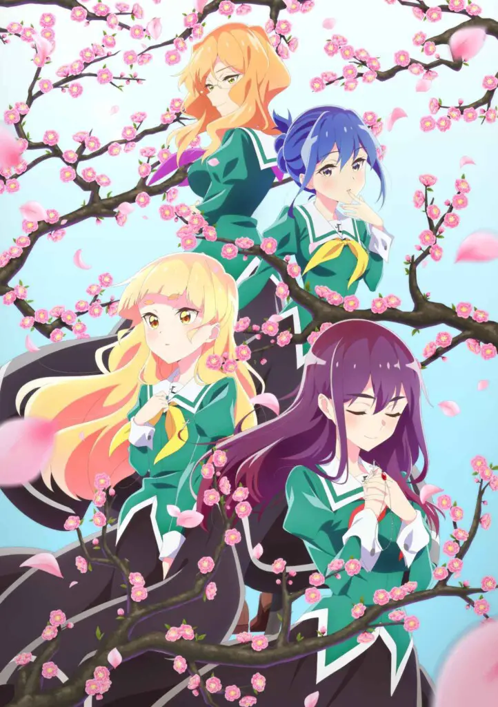 Yuri Is My Job Anime Key Visual