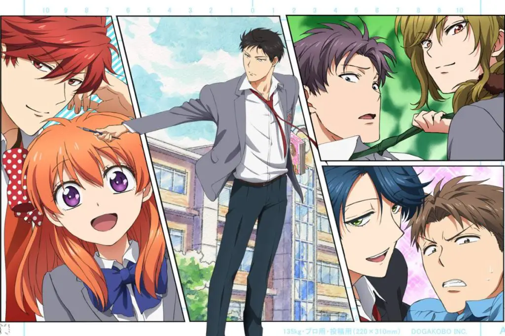 Monthly Girls' Nozaki-kun anime