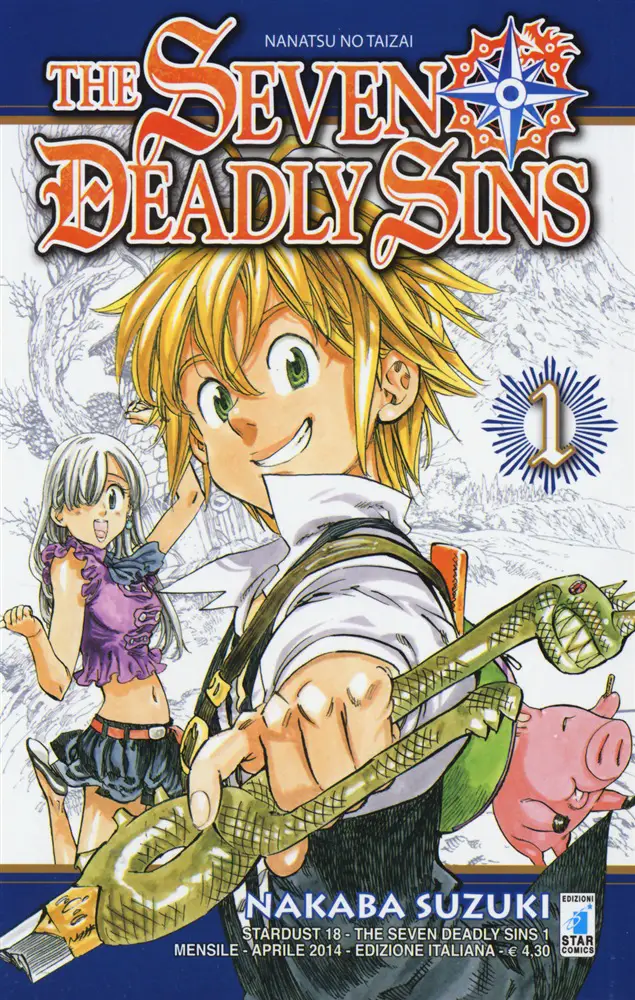 Nanatsu no Taizai Volume 1 cover
