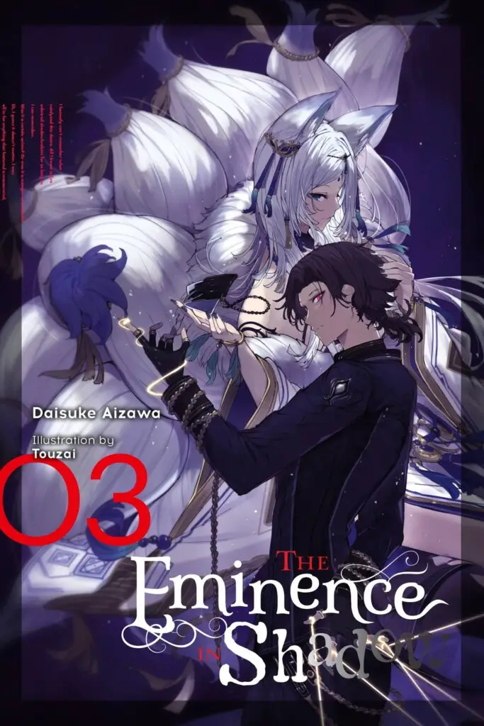 Eminence in Shadow Light Novel Volume 3 Cover