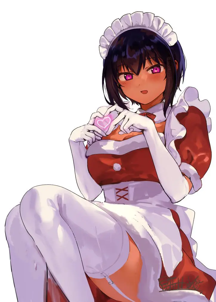 The Maid I Hired Recently is Mysterious Bonus Blu-ray illustration by Wakame Konbu