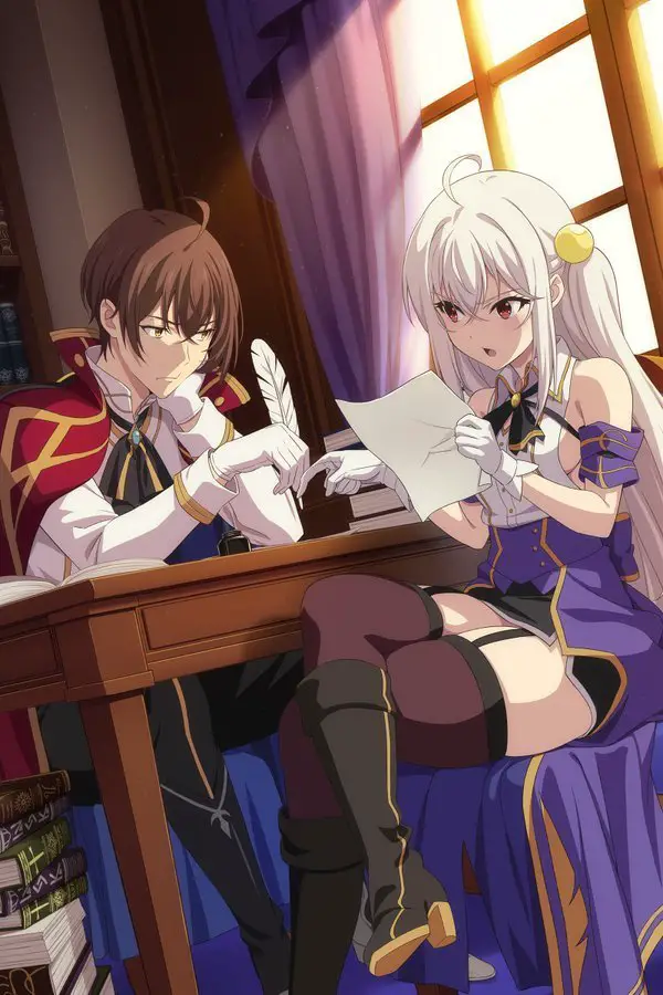 The Genius Prince's Guide to Raising a Nation Out of Debt anime key visual