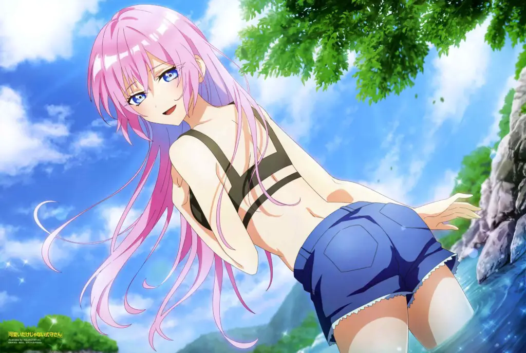Shikimori's Not Just a Cutie Blu-ray Bonus Art