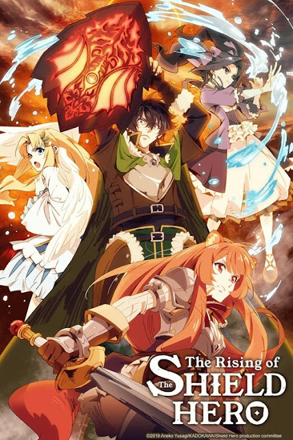 "Rising Of The Shield Hero" Anime key visual