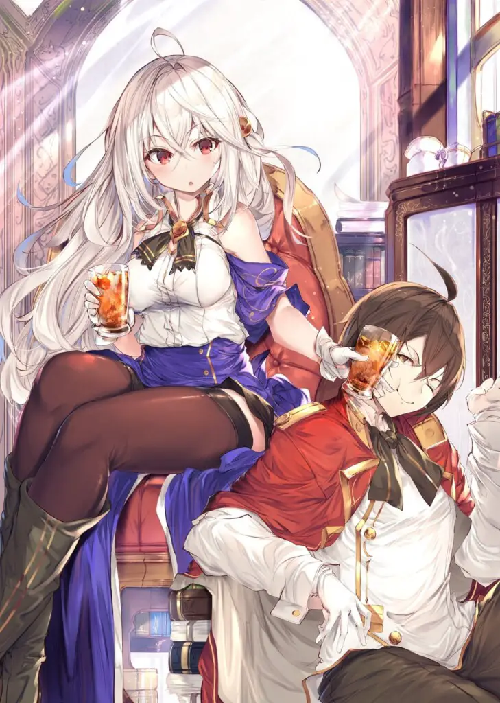 The Genius Prince's Guide to Raising a Nation Out of Debt Light Novel volume 7 Cover Cleaned