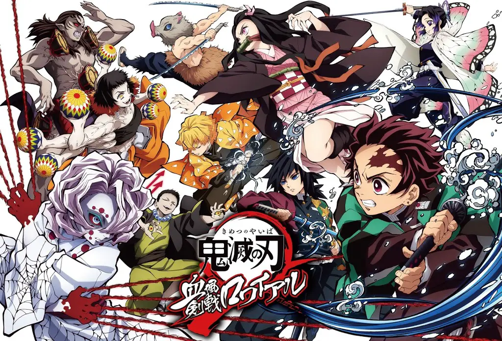Demon Slayer: Blood-Stench Blade Royale mobile game visual art