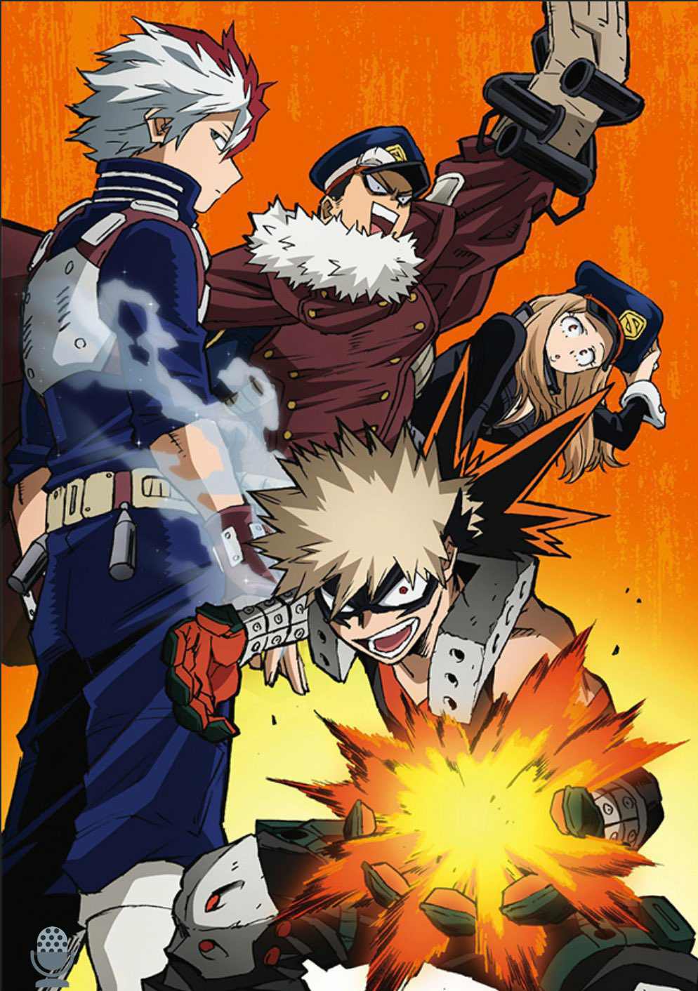 My Hero Academia Season 4 Blu-ray and DVD box Volume 4 cover art
