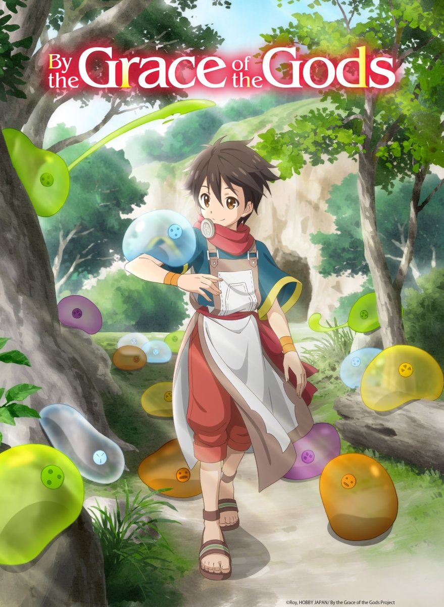 By the grace of the gods anime key visual