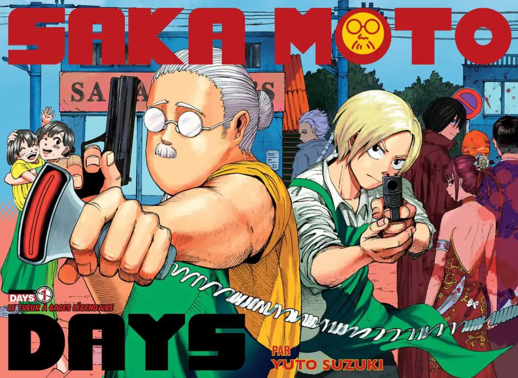 Sakamoto Days color page