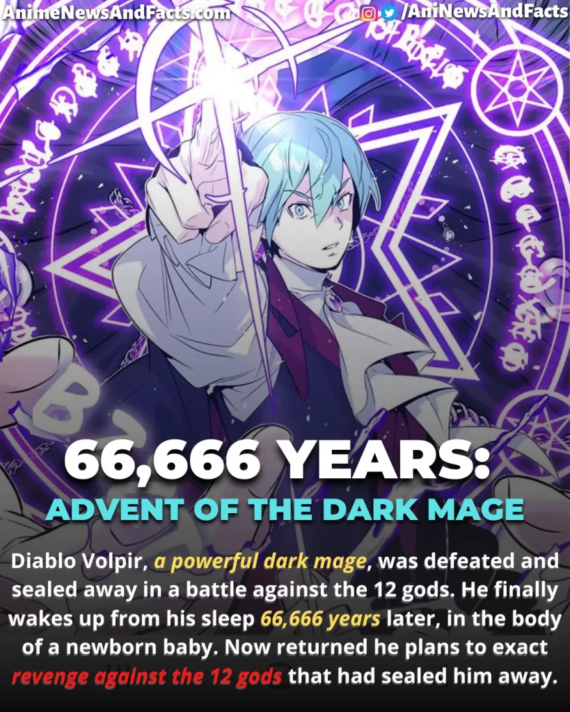 66,666 Years Advent of the Dark Mage manhwa manga