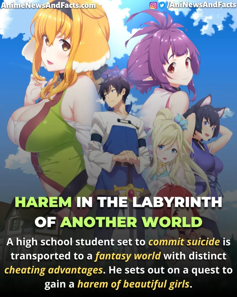 Harem in the Labyrinth of Another World anime summary