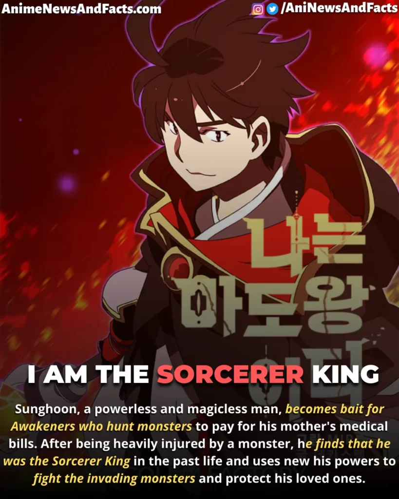  I Am the Sorcerer King webtoon summary